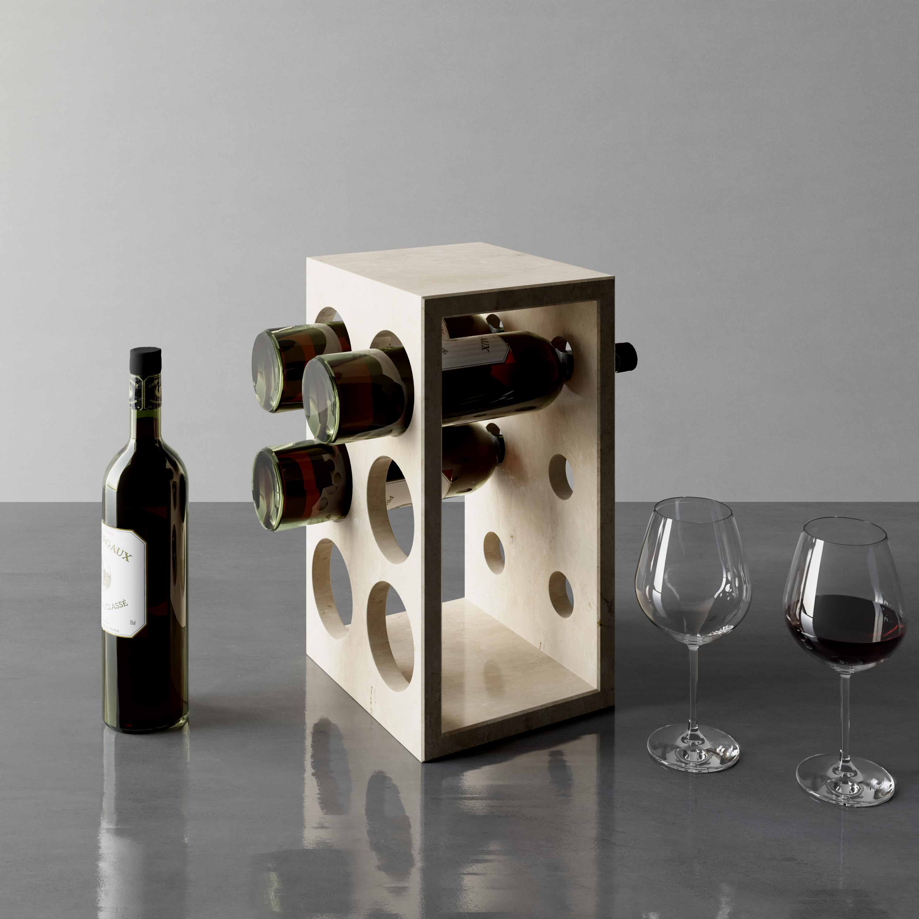 Cape Town Marmor Weinregal - Image 15